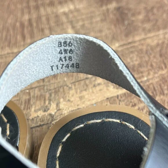 Black Original *Salt Water Sandals* | Water-Friendly | *Women's 6 / Hoy 4* | EUC - Picture 9 of 12